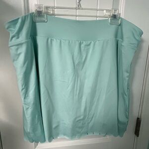 Crown & Ivy Light Green Mini Skirt